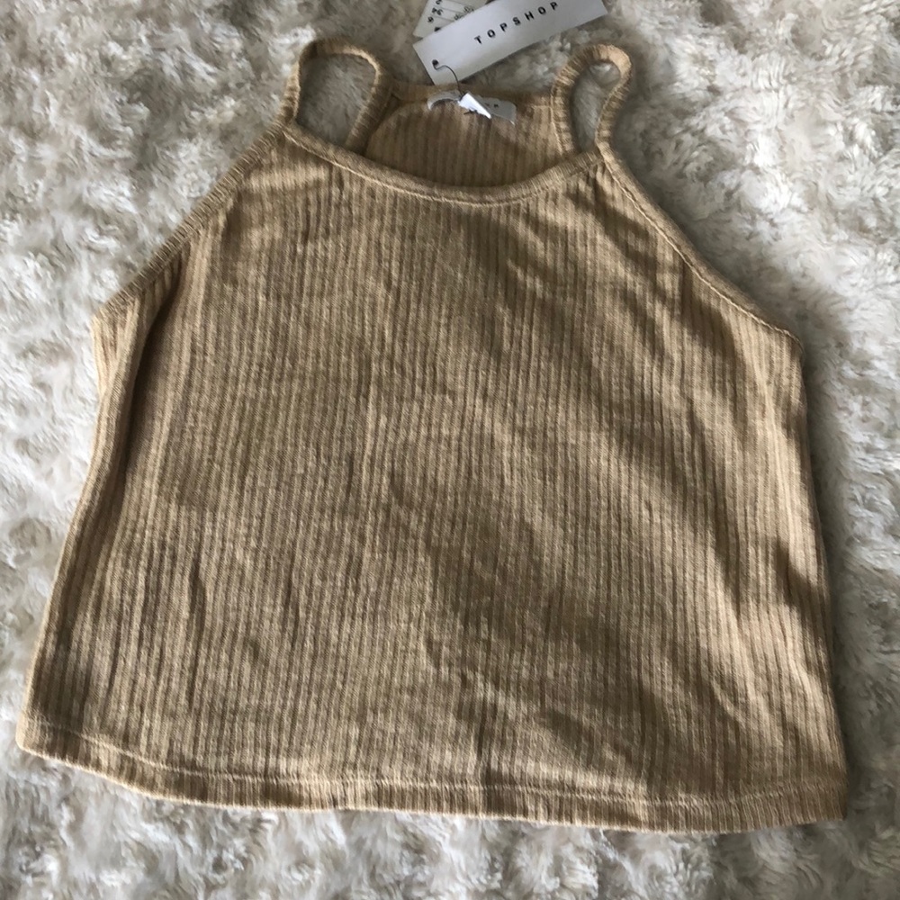 Top shop crop top size 2